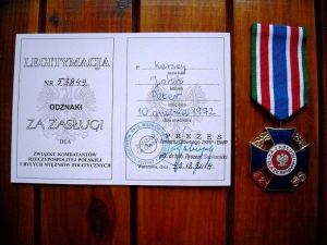 Society of Polish War Veterans Cross of Merit